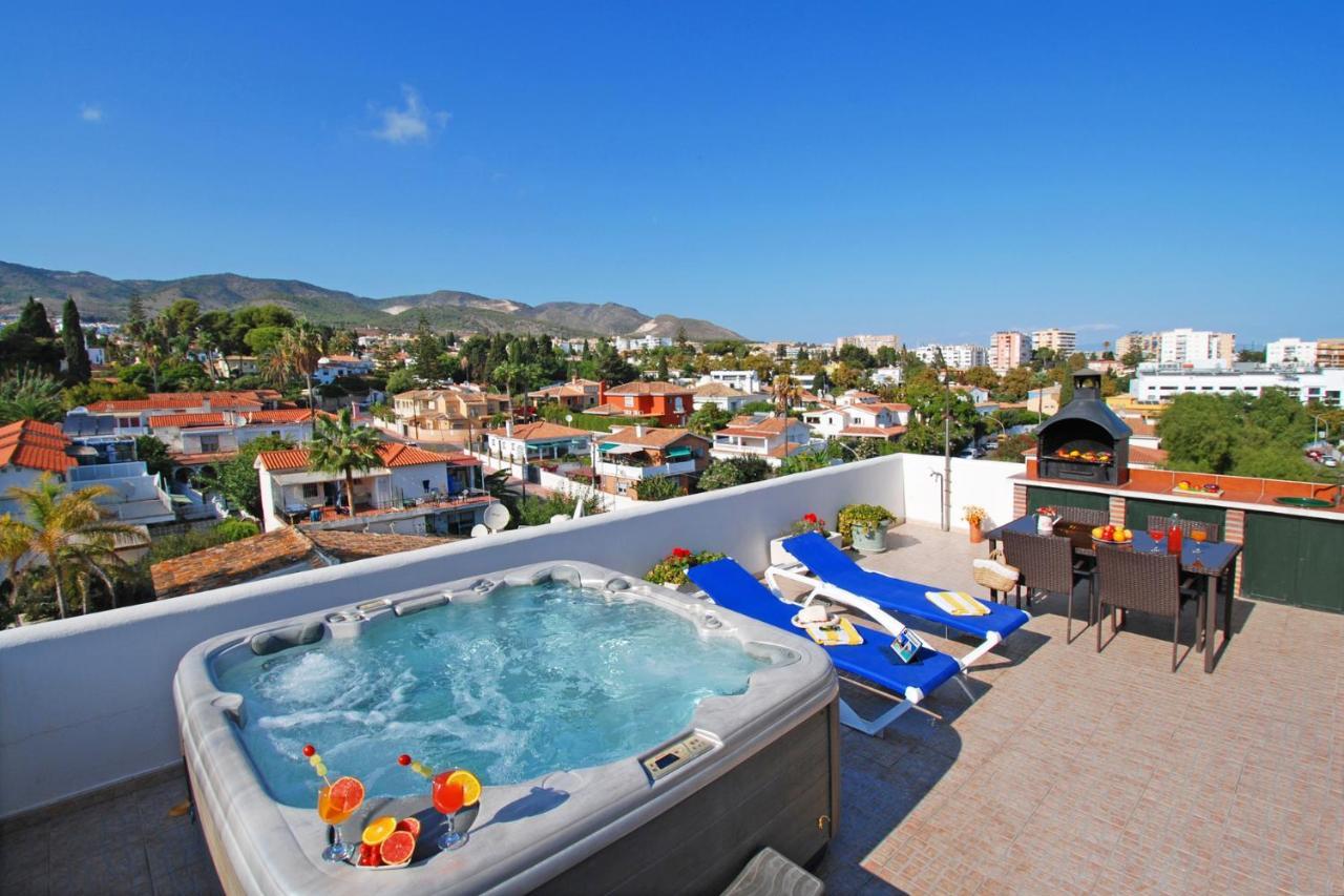 Isla De Benalmadena 1, Jacuzzi, 80M From The Sea, Ac, Bbq, Private Parking, Big Terraceアパートメント エクステリア 写真