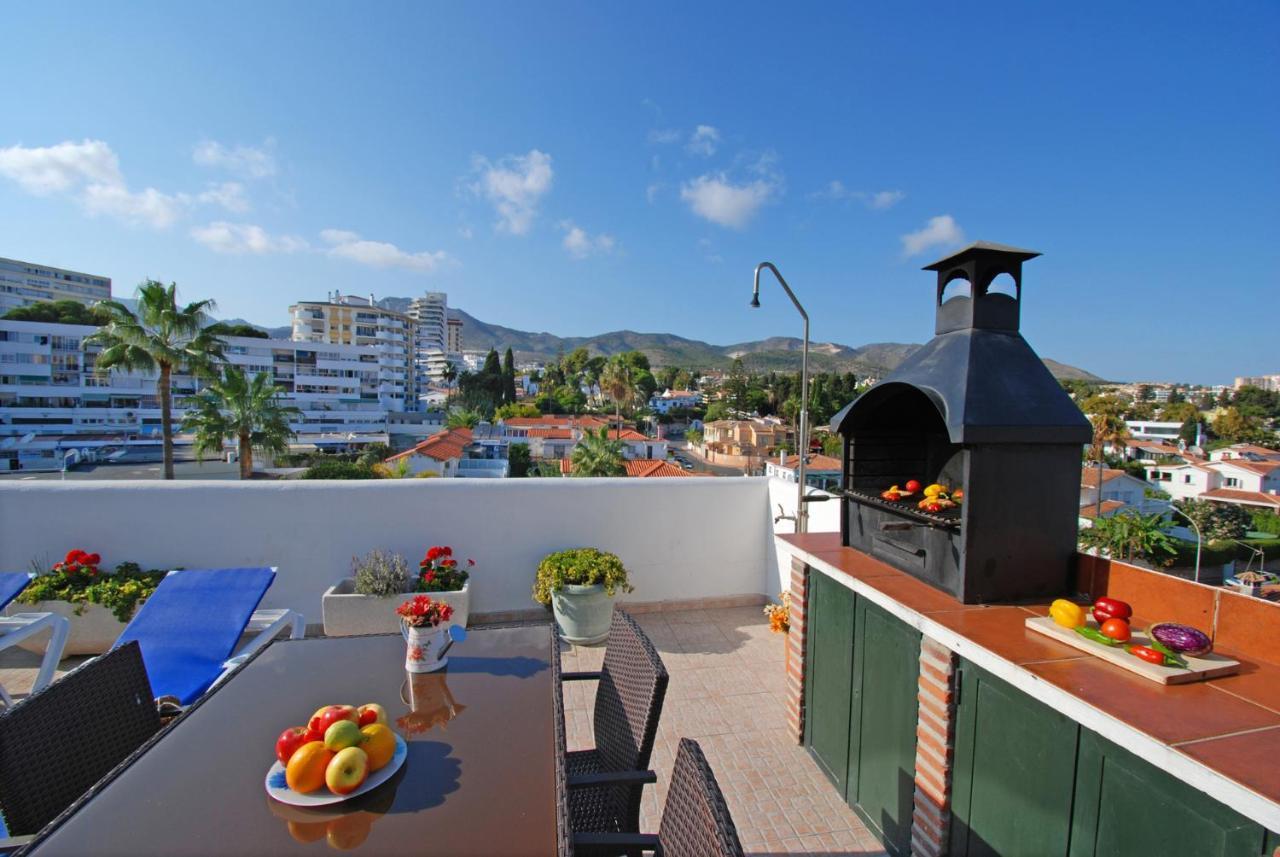 Isla De Benalmadena 1, Jacuzzi, 80M From The Sea, Ac, Bbq, Private Parking, Big Terraceアパートメント エクステリア 写真