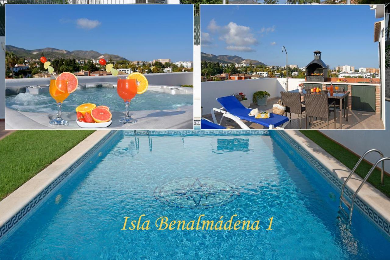 Isla De Benalmadena 1, Jacuzzi, 80M From The Sea, Ac, Bbq, Private Parking, Big Terraceアパートメント エクステリア 写真